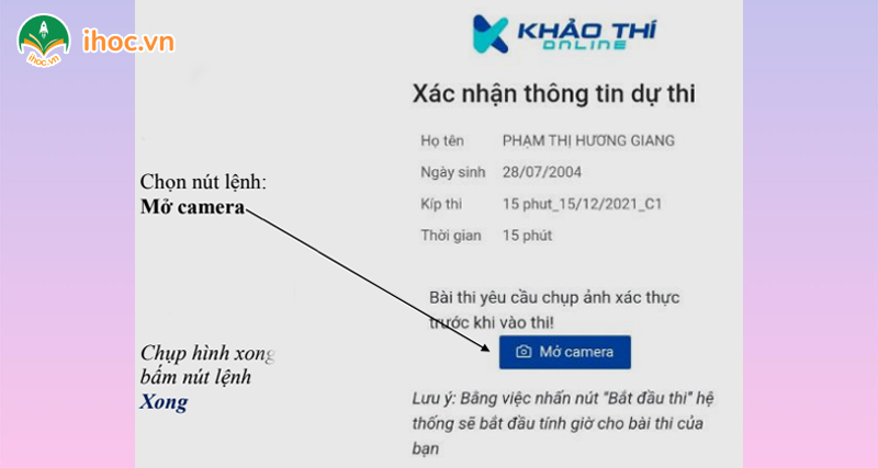 Hướng dẫn sử dụng e khaothi online
